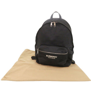 美品 バーバリー 8063495 ブラック リュック デイパック 黒 1343【中古】BURBERRY メンズ