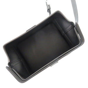 新品同様 ヴァレクストラ トリックトラック クロスボディ WBSR0024028LRL99GF レザー グレー ショルダーバッグ 1372【中古】Valextra