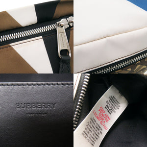美品 バーバリー Sonny TBモノグラム 8044831 ブラウン ウエストバッグ ボディバッグ 茶 1387【中古】BURBERRY メンズ