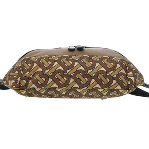 美品 バーバリー Sonny TBモノグラム 8044831 ブラウン ウエストバッグ ボディバッグ 茶 1387【中古】BURBERRY メンズ