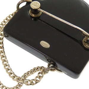 新品同様 シャネル ココマーク フェイクパール ストーン シルバー B24 S ブローチ アクセサリー 1389 【中古】 CHANEL