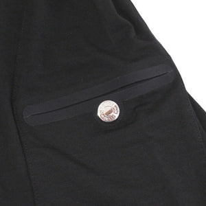 美品 エルメス エルメスフィット セリエ クルードセル ハーフジップ ウール サイズL ブラック Tシャツ 黒 1415【中古】HERMES