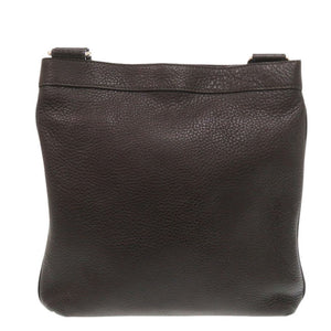 美品 サルヴァトーレフェラガモ ガンチーニ AU-21/B499 レザー ブラウン ショルダーバッグ 1442【中古】Salvatore Ferragamo