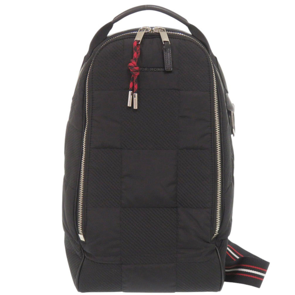 美品 ディオール オム 22-BO-0156 ブラック ボディバッグ 黒 1444【中古】DIOR HOMME メンズ