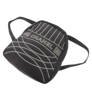 シャネル スポーツライン ココマーク CHANELロゴ ナイロン ブラック 10番台 リュック バックパック 黒 1480【中古】CHANEL