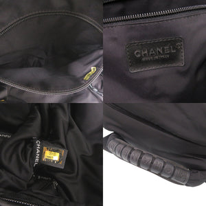 シャネル スポーツライン ココマーク CHANELロゴ ナイロン ブラック 10番台 リュック バックパック 黒 1480【中古】CHANEL