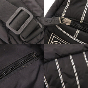 シャネル スポーツライン ココマーク CHANELロゴ ナイロン ブラック 10番台 リュック バックパック 黒 1480【中古】CHANEL