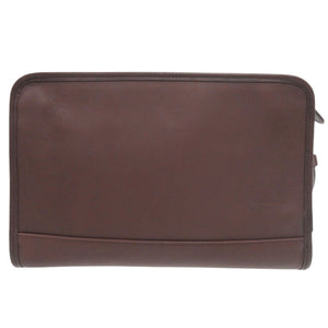 美品 コーチ オールドコーチ 9833 レザー ダークブラウン クラッチバッグ セカンドバッグ 1482【中古】COACH
