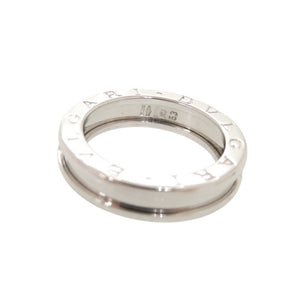 美品 ブルガリ ビーゼロワン 1バンド K18WG 750WG #53 ホワイトゴールド リング 指輪 ジュエリー 1517【中古】BVLGARI