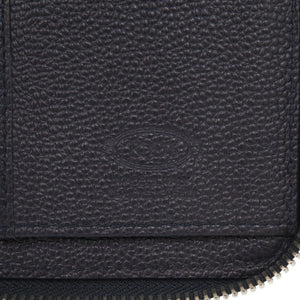 美品 トッズ レザー ネイビー 長財布 紺 1550【中古】TOD’S