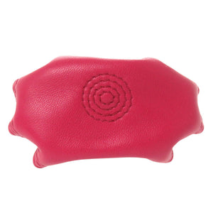 美品 ロエベ ナッパアイレ レザー ピンク ゴールド金具 キーホルダー バッグチャーム 1551 【中古】 LOEWE