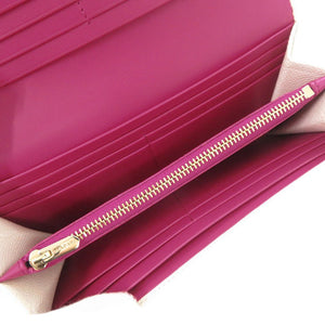未使用 ブルガリ ブルガリブルガリ ロゴクリップ レザー ホワイト 長財布 白 1557【中古】BVLGARI