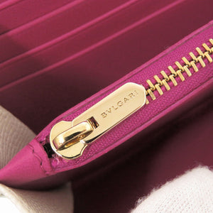 未使用 ブルガリ ブルガリブルガリ ロゴクリップ レザー ホワイト 長財布 白 1557【中古】BVLGARI
