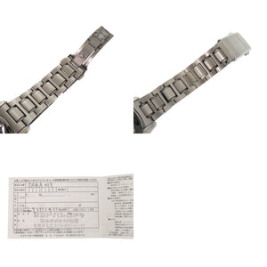 セイコー SAGA029 8B43-0AC0 チタン ブラック ソーラー電波 腕時計 黒 1588【中古】SEIKO