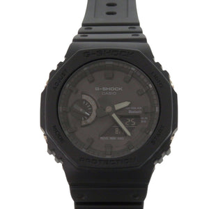 新品同様 カシオ G-SHOCK GA-B2100-1A1JF 樹脂 ブラック タフソーラー 腕時計 黒 Gショック 1590【中古】CASIO