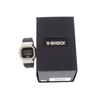 未使用 カシオ G-SHOCK GM-S5600U-1JF SS 樹脂 ブラック クオーツ デジタル 腕時計 黒 Gショック 1591【中古】CASIO