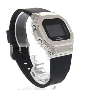 未使用 カシオ G-SHOCK GM-S5600U-1JF SS 樹脂 ブラック クオーツ デジタル 腕時計 黒 Gショック 1591【中古】CASIO