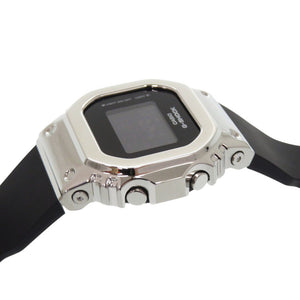 未使用 カシオ G-SHOCK GM-S5600U-1JF SS 樹脂 ブラック クオーツ デジタル 腕時計 黒 Gショック 1591【中古】CASIO