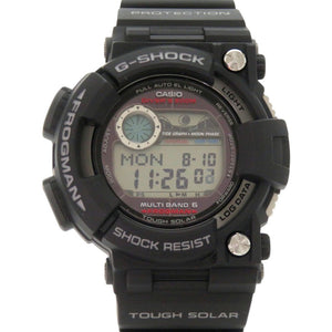 新品同様 カシオ G-SHOCK フロッグマン GWF-1000-1JF SS 樹脂 ブラック タフソーラー デジタル 腕時計 黒 Gショック 0100【中古】CASIO