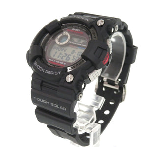 新品同様 カシオ G-SHOCK フロッグマン GWF-1000-1JF SS 樹脂 ブラック タフソーラー デジタル 腕時計 黒 Gショック 0100【中古】CASIO