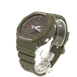 美品 カシオ G-SHOCK GA-B2100FC-3AJF 樹脂 カーキ タフソーラー 腕時計 Gショック 1603【中古】CASIO