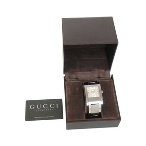 グッチ 7900M.1 スクエア クオーツ 腕時計 SS シルバー 1605【中古】GUCCI