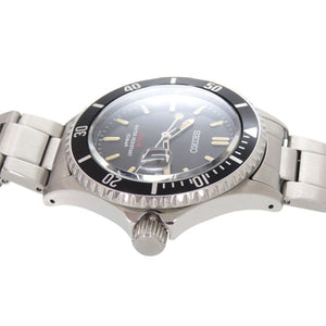 新品同様 セイコー V157-HAD0 SS ブラック ソーラー電波 腕時計 黒文字盤 1608【中古】SEIKO
