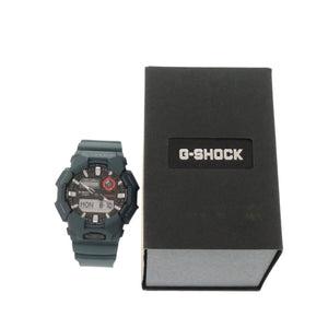 未使用 カシオ G-SHOCK GA-010-2AJF 樹脂 ブラック グリーン クオーツ アナログ デジタル 腕時計 黒 Gショック 1609【中古】CASIO