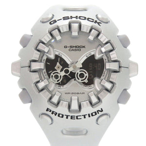未使用 カシオ G-SHOCK GA-V01A-8AJF 樹脂 ブラック シルバー クオーツ アナログ デジタル 腕時計 黒 Gショック 1611【中古】CASIO