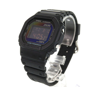 未使用 カシオ G-SHOCK DW-5600RW-1JF 樹脂 ブラック クオーツ デジタル 腕時計 黒 Gショック 1612【中古】CASIO