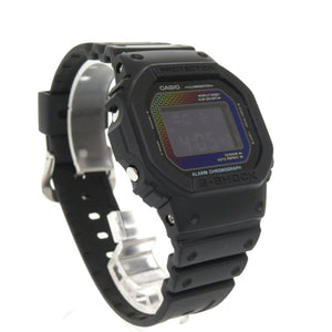 未使用 カシオ G-SHOCK DW-5600RW-1JF 樹脂 ブラック クオーツ デジタル 腕時計 黒 Gショック 1612【中古】CASIO