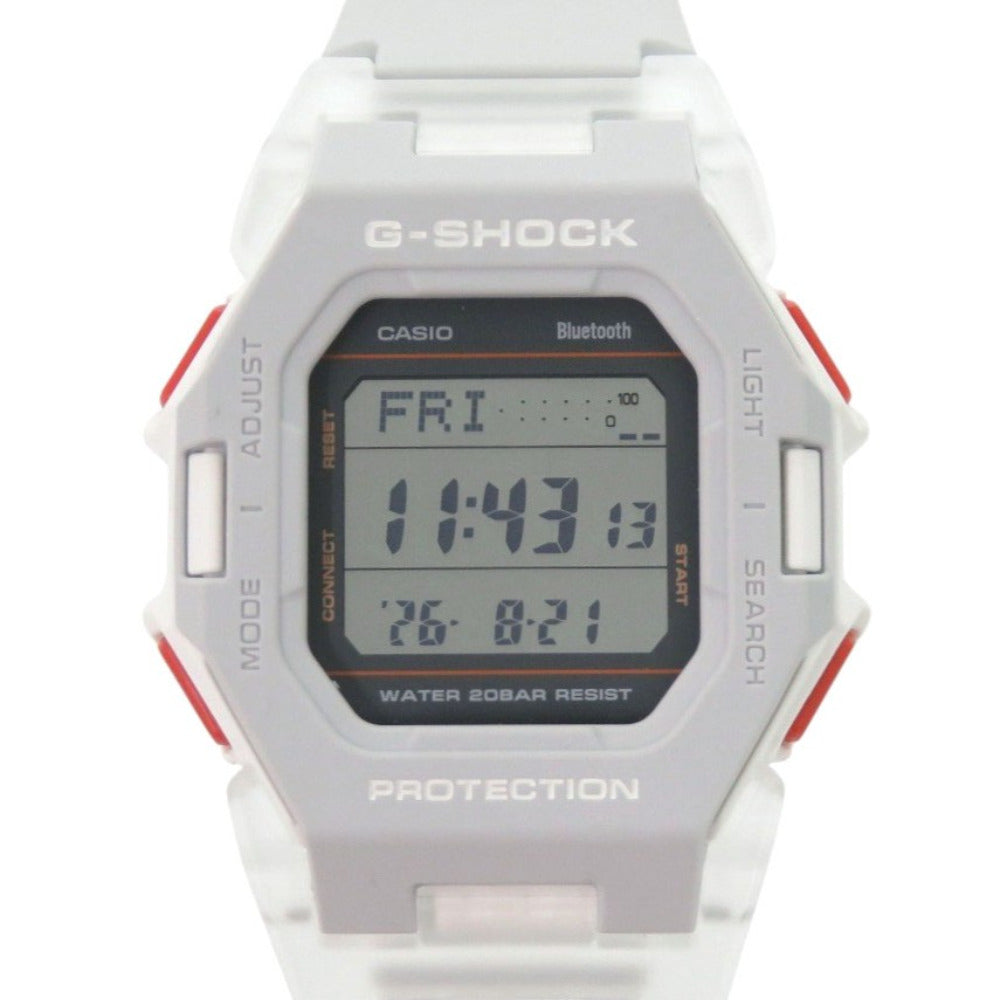 新品同様 カシオ G-SHOCK GD-B500S-8JF 樹脂 ライトグレー クオーツ デジタル 腕時計 1614【中古】CASIO