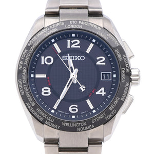 美品 セイコー ブライツ 20周年限定 SAGZ107 / 7B27-0AL0 ソーラー 腕時計 チタン ブラック 1617 SEIKO メンズ