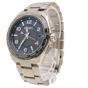 美品 セイコー ブライツ 20周年限定 SAGZ107 / 7B27-0AL0 ソーラー 腕時計 チタン ブラック 1617 SEIKO メンズ