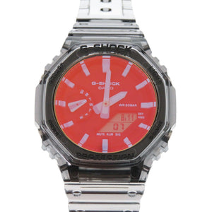 未使用 カシオ G-SHOCK ビーチタイムラプス GA-2100TLS-8AJF 樹脂 グレー クオーツ 腕時計 1624【中古】CASIO