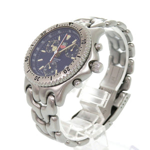タグホイヤー セル プロフェッショナル 200m CG1114 SS ブルー クオーツ 腕時計 青文字盤 1629【中古】TAG HEUER