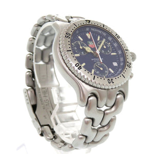 タグホイヤー セル プロフェッショナル 200m CG1114 SS ブルー クオーツ 腕時計 青文字盤 1629【中古】TAG HEUER