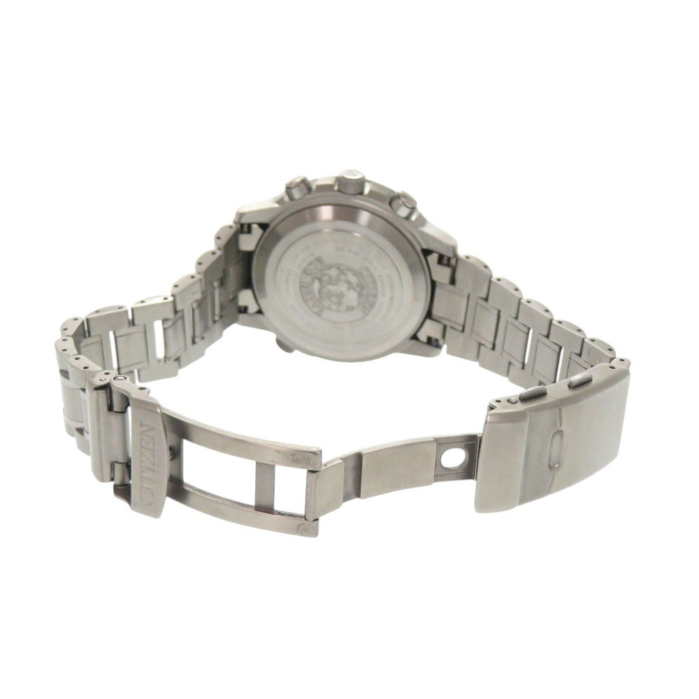 美品 シチズン プロマスター BY0080-57E チタン ブラック エコドライブ 腕時計 黒 1630【中古】CITIZEN