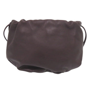 新品同様 ボッテガヴェネタ ミニ ザ バルブ レザー パープル ショルダーバッグ 1668【中古】BOTTEGAVENETA