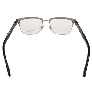 美品 バーバリー ロゴ プラスチック メタル ブラック 眼鏡 メガネ 黒 1675【中古】BURBERRY