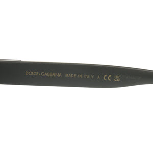 美品 ドルチェアンドガッバーナ ロゴプレート DG4433 プラスチック グリーン サングラス 緑 1676【中古】DOLCE&GABBANA