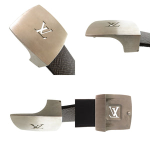 ルイ ヴィトン サンチュール タイガ M9804 タイガ ブラウン ベルト 茶 LV 1681【中古】LOUIS VUITTON メンズ