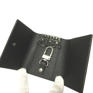 新品同様 ダンヒル レザー ブラック 黒 メンズ 6連キーケース 0036【中古】dunhill