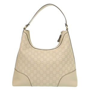 グッチ ラブリー ワンショルダーバッグ 257070 グッチシマレザー アイボリー バッグ 0046【中古】GUCCI