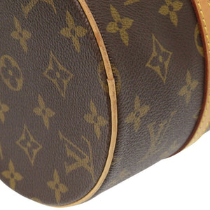 美品 ルイ ヴィトン パピヨン30 ポーチ付 モノグラム M51385 ハンドバッグ LV 0089【中古】LOUIS VUITTON