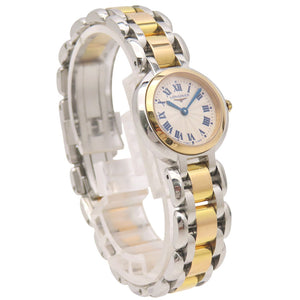 ロンジン プリマルナ L81095786 クオーツ 腕時計 SS ベージュ 0098【中古】LONGINES レディース