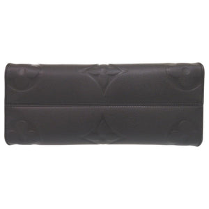未使用 ルイ ヴィトン オンザゴー MM モノグラムアンプラント M45595 ノワール 2WAY トートバッグ 黒 LV 0142【中古】LOUIS VUITTON