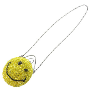 新品同様 アンテプリマ SMILEY 3D スマイリー ワイヤーバッグ イエロー ショルダーバッグ 0149【中古】ANTEPRIMA