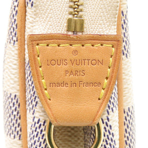 美品 ルイ ヴィトン エヴァ ダミエ アズール N55214 2WAY ショルダーバッグ LV 0154【中古】LOUIS VUITTON