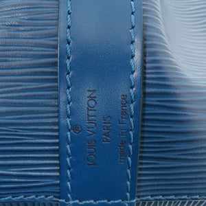 美品 ルイ ヴィトン プチノエ エピ M44105 ブルー ショルダーバッグ 青 LV 0155【中古】LOUIS VUITTON